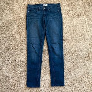 Paige 29 Peg Skinny Dark Blue